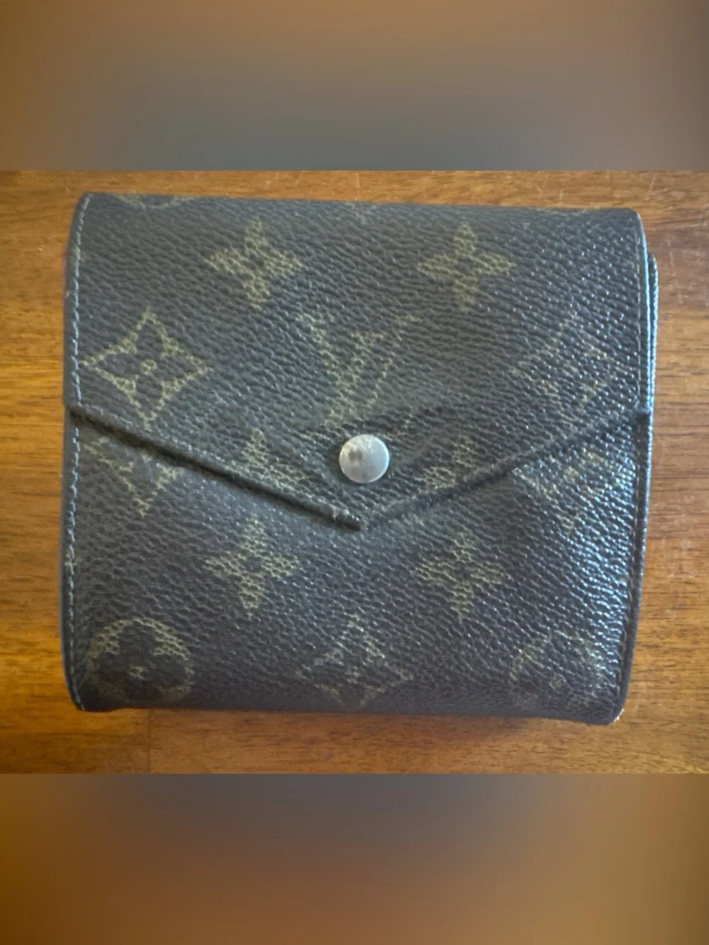 1987 vintage Louis Vuitton Monogram Compact Wallet